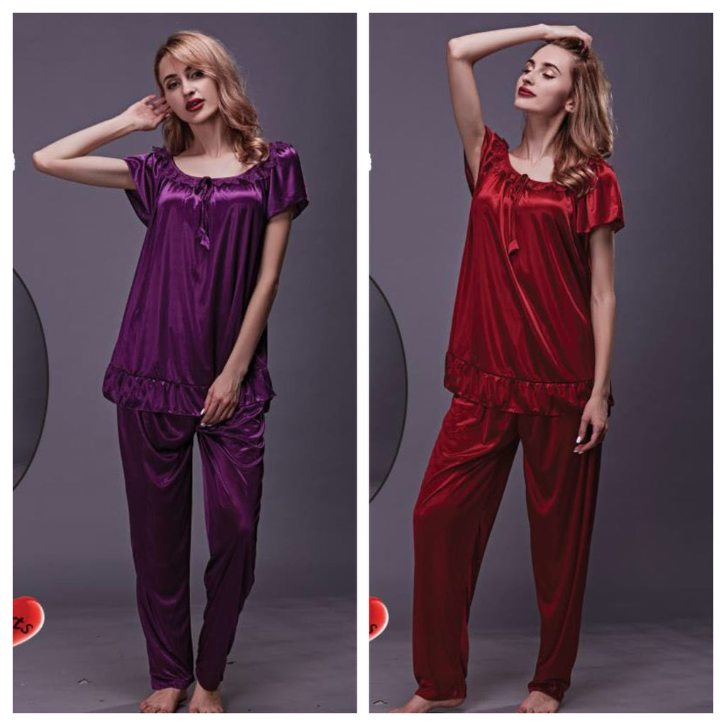 Elegant Two Hearts Nightwear Two Pieces JE-799