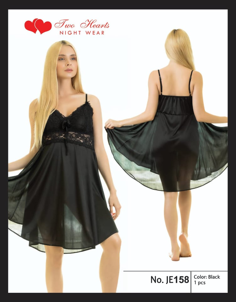 Elegant Two Hearts Nightwear JE-158