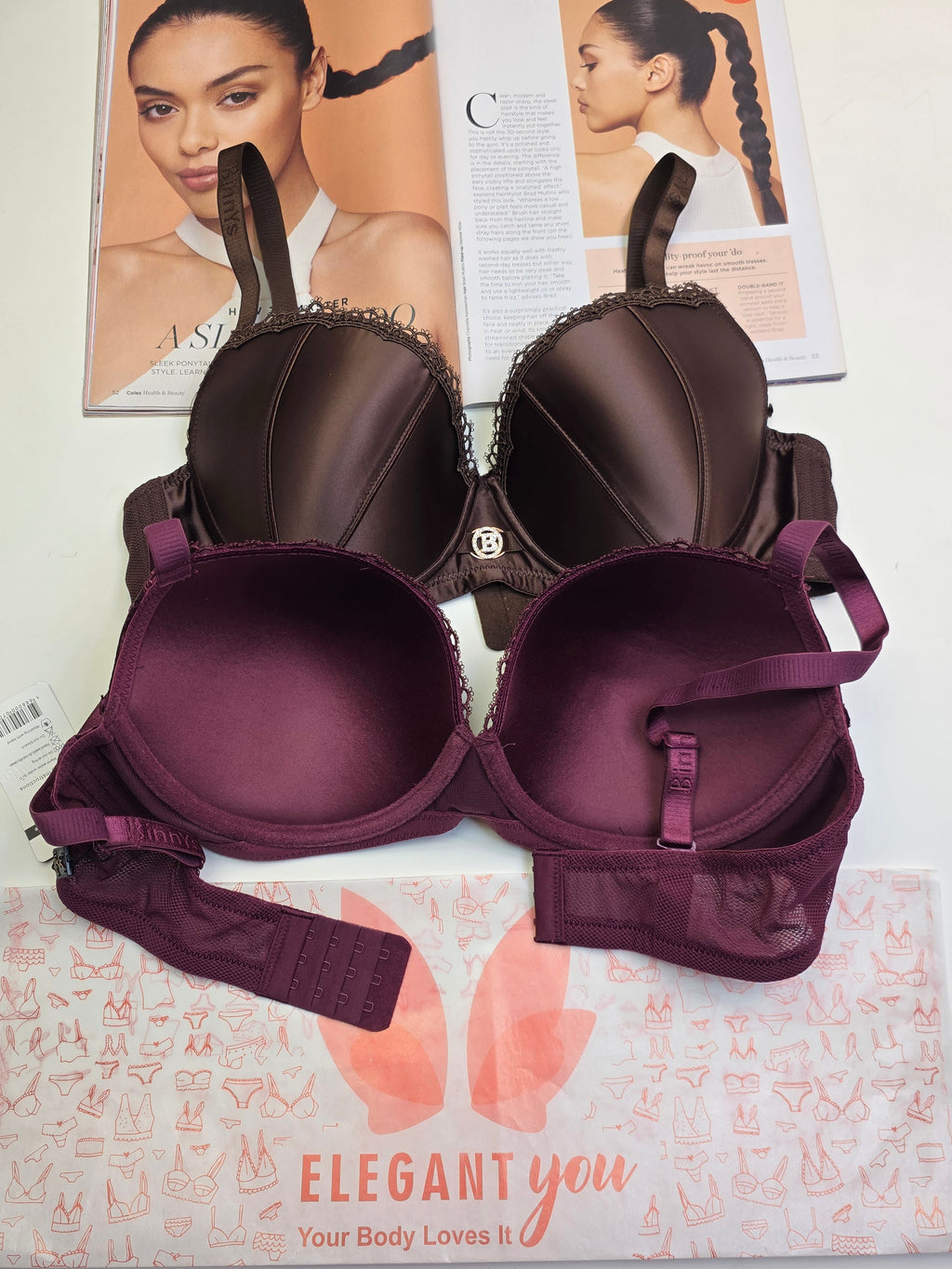 Premium Plus Size D Cup Underwire Bra