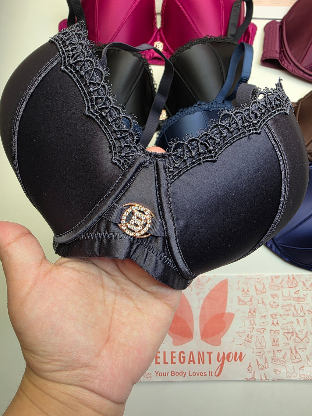 Premium Plus Size D Cup Underwire Bra