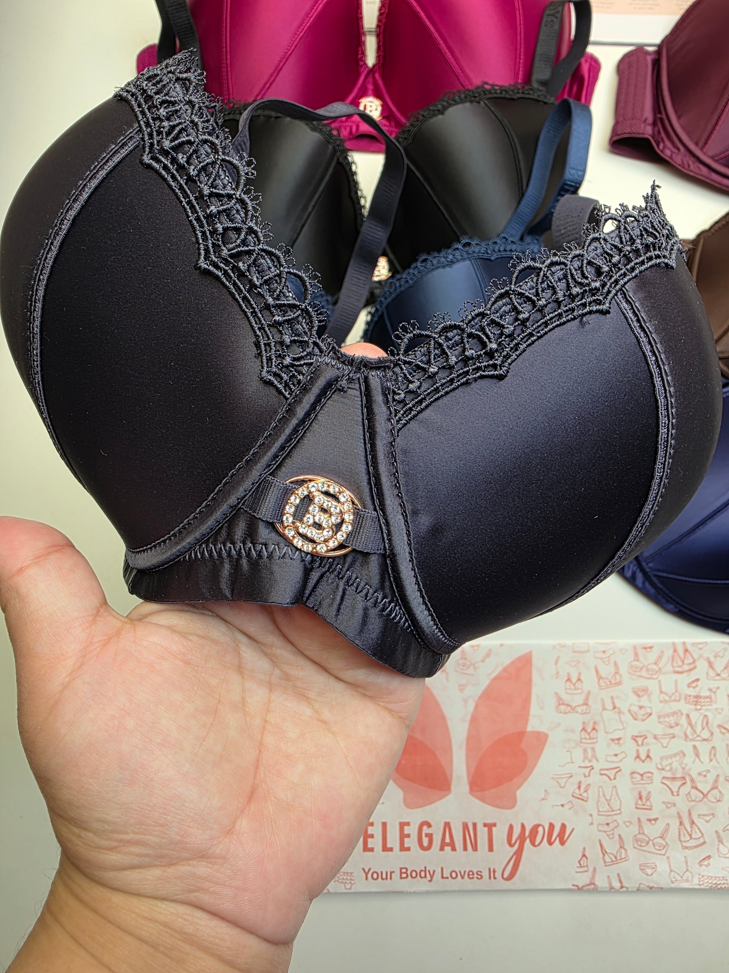 Premium Plus Size D Cup Underwire Bra